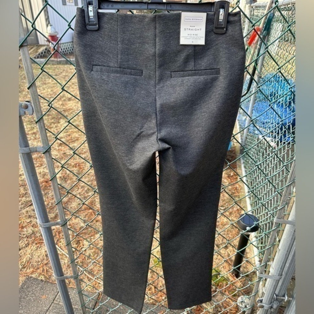 Dana Buchman Women’s Charcoal Slimming Pointe Dress Pants (Small) (NWT) - Picture 3 of 9
